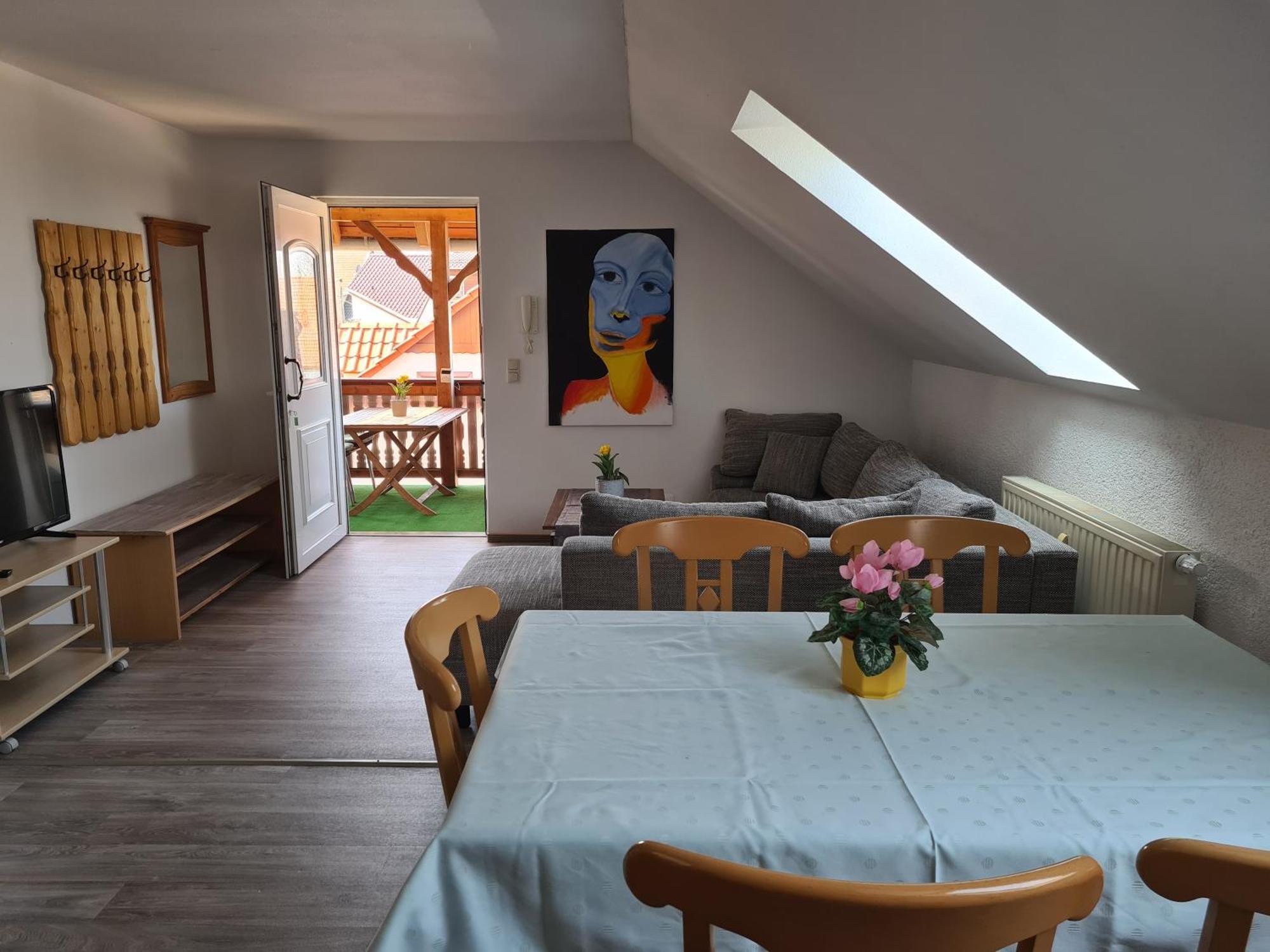 Ferienwohnung Weisskopf Alkersleben Exterior foto