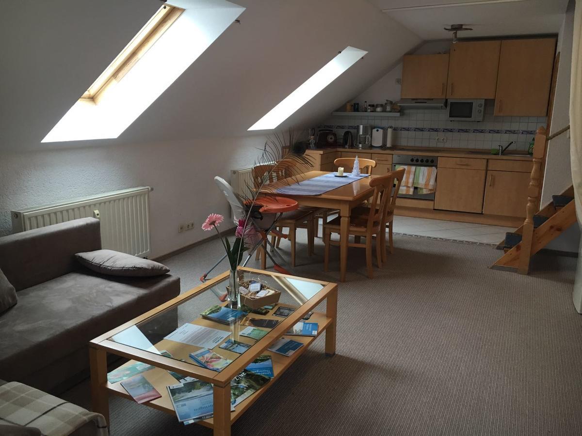 Ferienwohnung Weisskopf Alkersleben Exterior foto