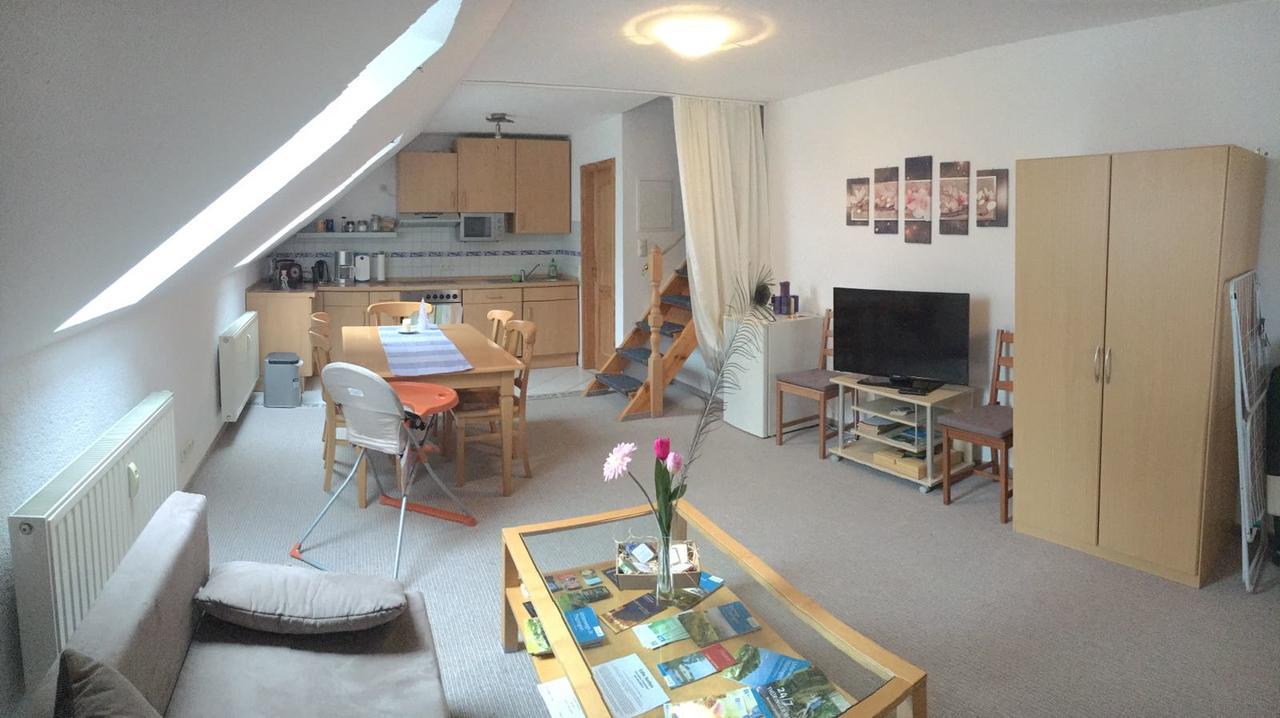 Ferienwohnung Weisskopf Alkersleben Exterior foto