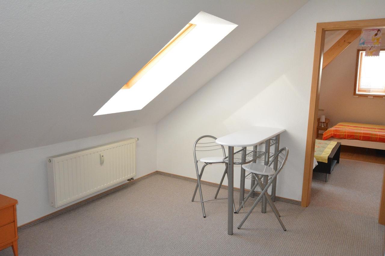 Ferienwohnung Weisskopf Alkersleben Exterior foto